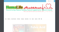 Desktop Screenshot of humalifeproducts.com